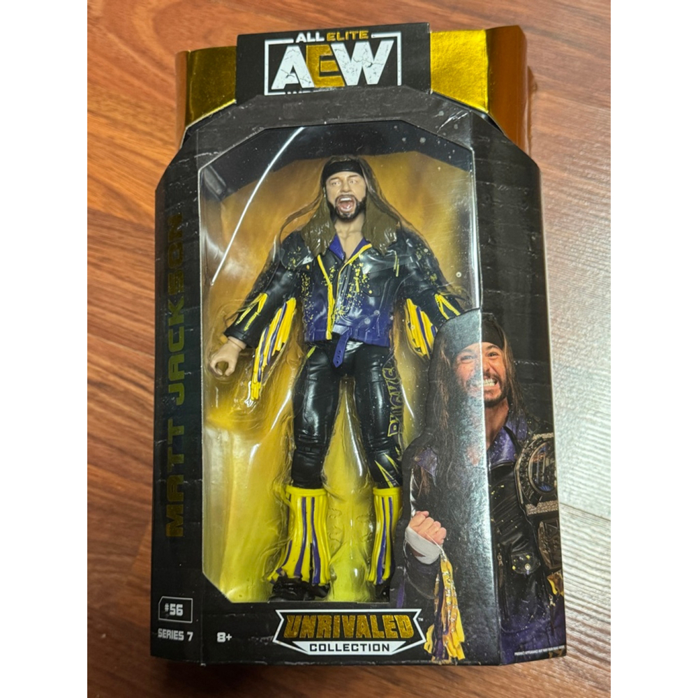 AEW Unrivaled Series 7 Matt Jackson Action Figure Young Bucks